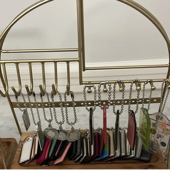 Coach Horse & Carriage Key Fob Keychain Bag Charm - Picture 11 of 11